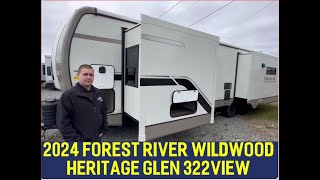 2024 Forest River Wildwood Heritage Glen 322VIEW