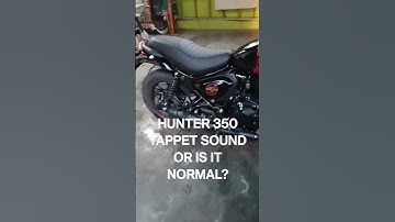 Hunter 350 tappet sound