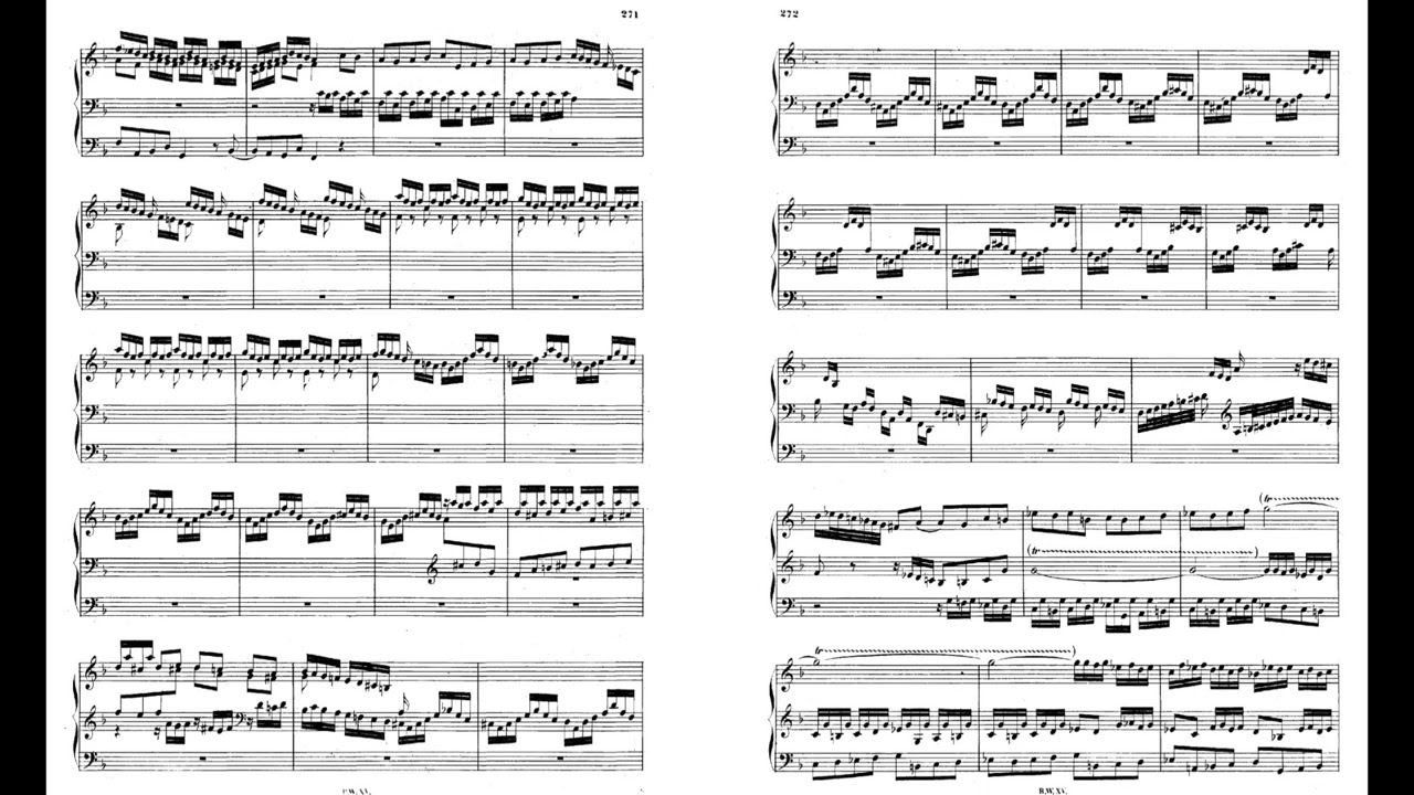 Bach Toccata & Fugue BWV 565 D minor 巴哈觸技曲賦格バッハ