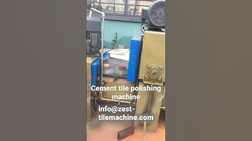 Cement tile polishing machine#brick polishing machine #terrazzo tile polishing machine
