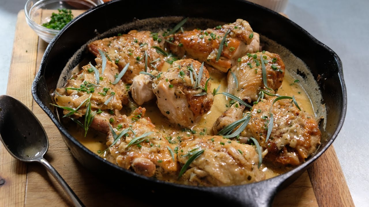 Tarragon Chicken – Frywall Fridays