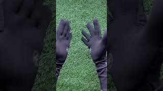 ANTI-grip training gloves 🔊 #goalkeeper #asmr #shorts