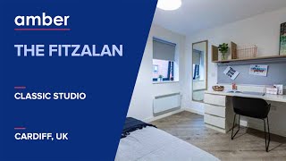Classic Studio | The Fitzalan | Best Student Accommodation in Cardiff | UK | amber
