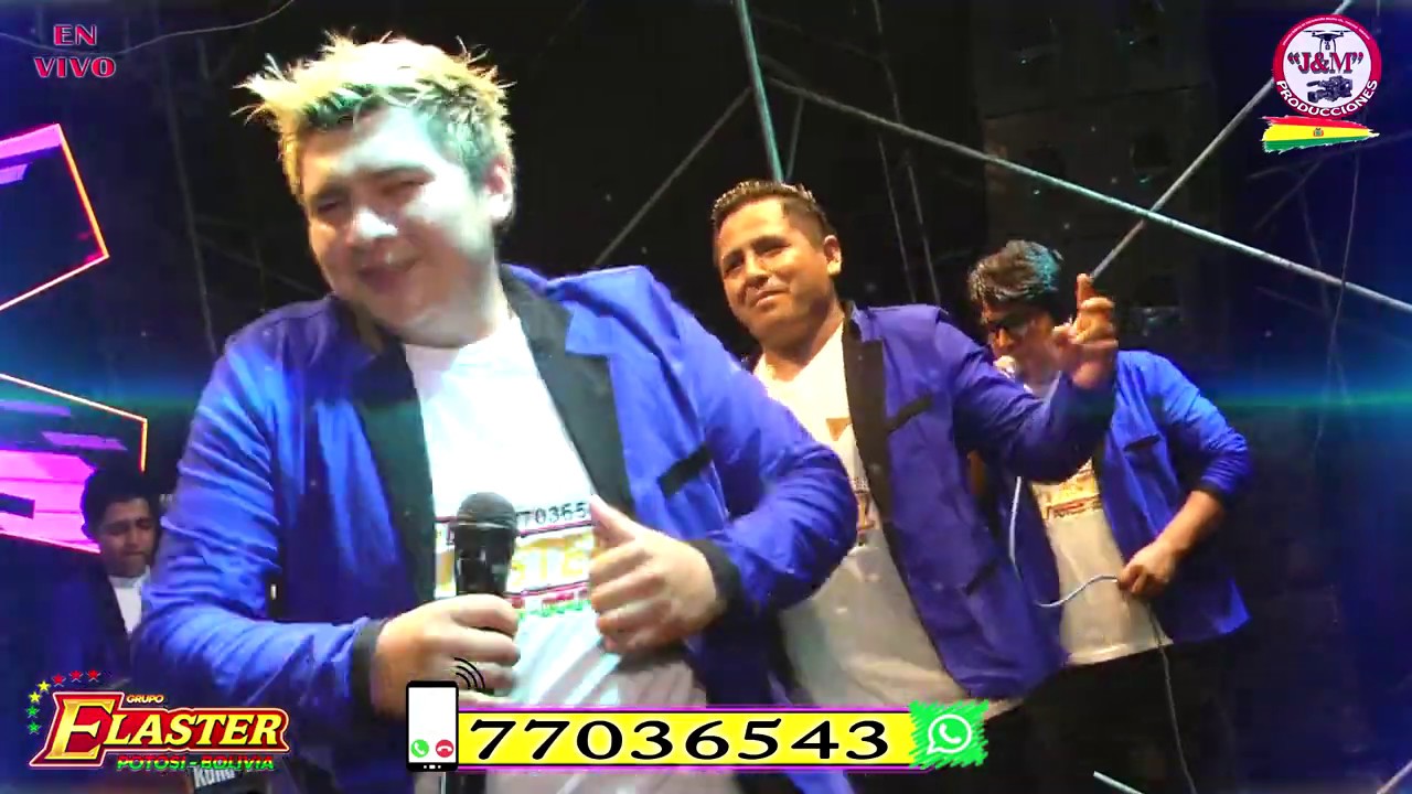 ANIVERSARIO DE TRANSPORTE 8 DE MARZO-MIX  CUMBIA EN VIVO ELASTER  POTOSI -- J&M PRODUCCIONES