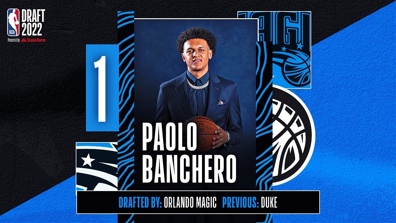 Paolo Banchero Goes #1 Overall In The 2022 #NBADraft