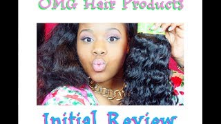 ❤ Aliexpress Guangzhou OMG Hair Products Brazilian Deep Wave Kinky Unboxing ❤