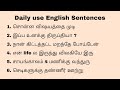 Daily use english sentences spokenenglish englishspeakingpractice learnenglish trending