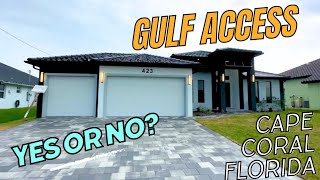 ONE OF THE BEST GULF ACCESS NEW HOMES | CAPE CORAL, Fl (#175)