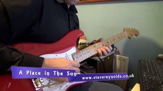 "A Place in The Sun" - Electric Guitar Cover - Steve Reynolds chords
