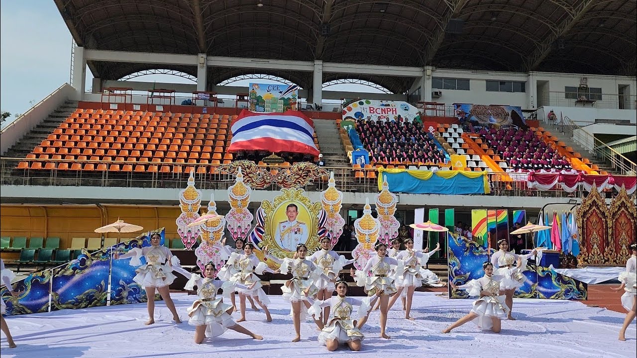 การแข่งขันผู้นำเชียร์และกองเชียร์ วิทยาลัยพยาบาลบรมราชชนนี จักรีรัช ปีการศึกษา 2567