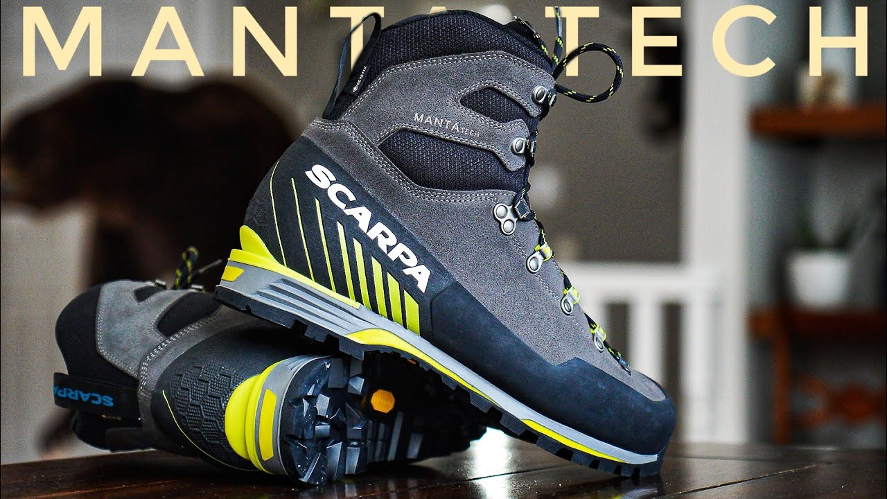 New Scarpa Manta Tech GTX first look review - YouTube