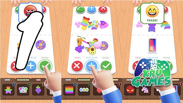 Fidget Toys Trading: fidget trade relaxing games Gameplay #1 All Levels (Android, IOS)