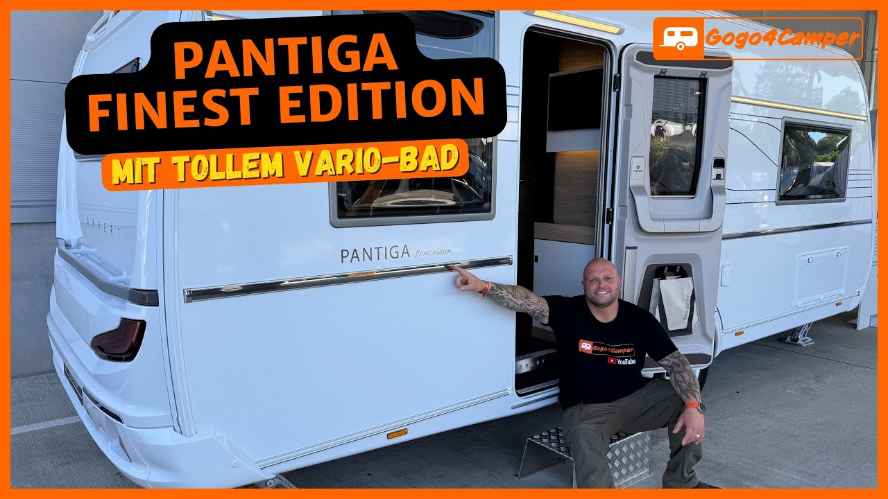 NEU: TABBERT Pantiga Finest Edition - überzeugt mit Top-Ausstattung & VARIO-Bad | Caravan Salon 2025