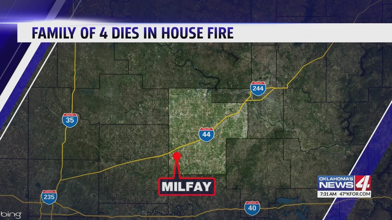Family of 4 dies in house fire - YouTube