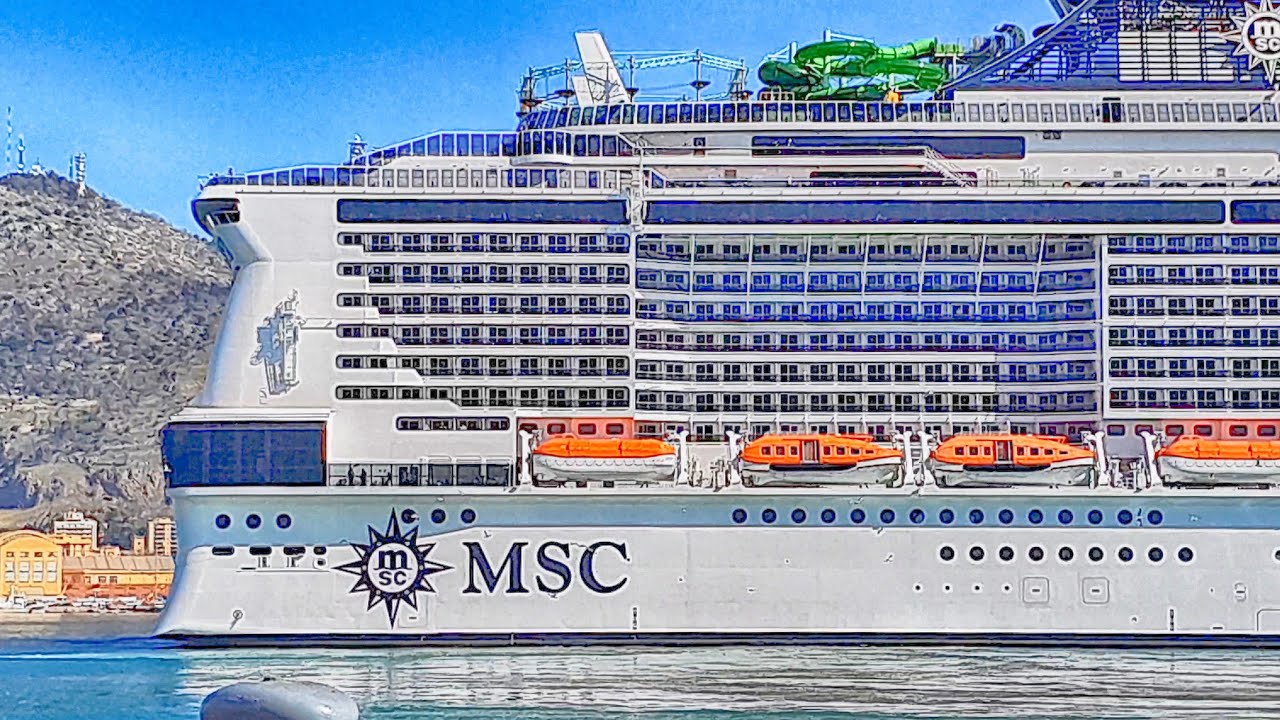 Spettacolare manovra della MSC Grandiosa YouTube Spettacolare manovra della MSC Grandiosa YouTube