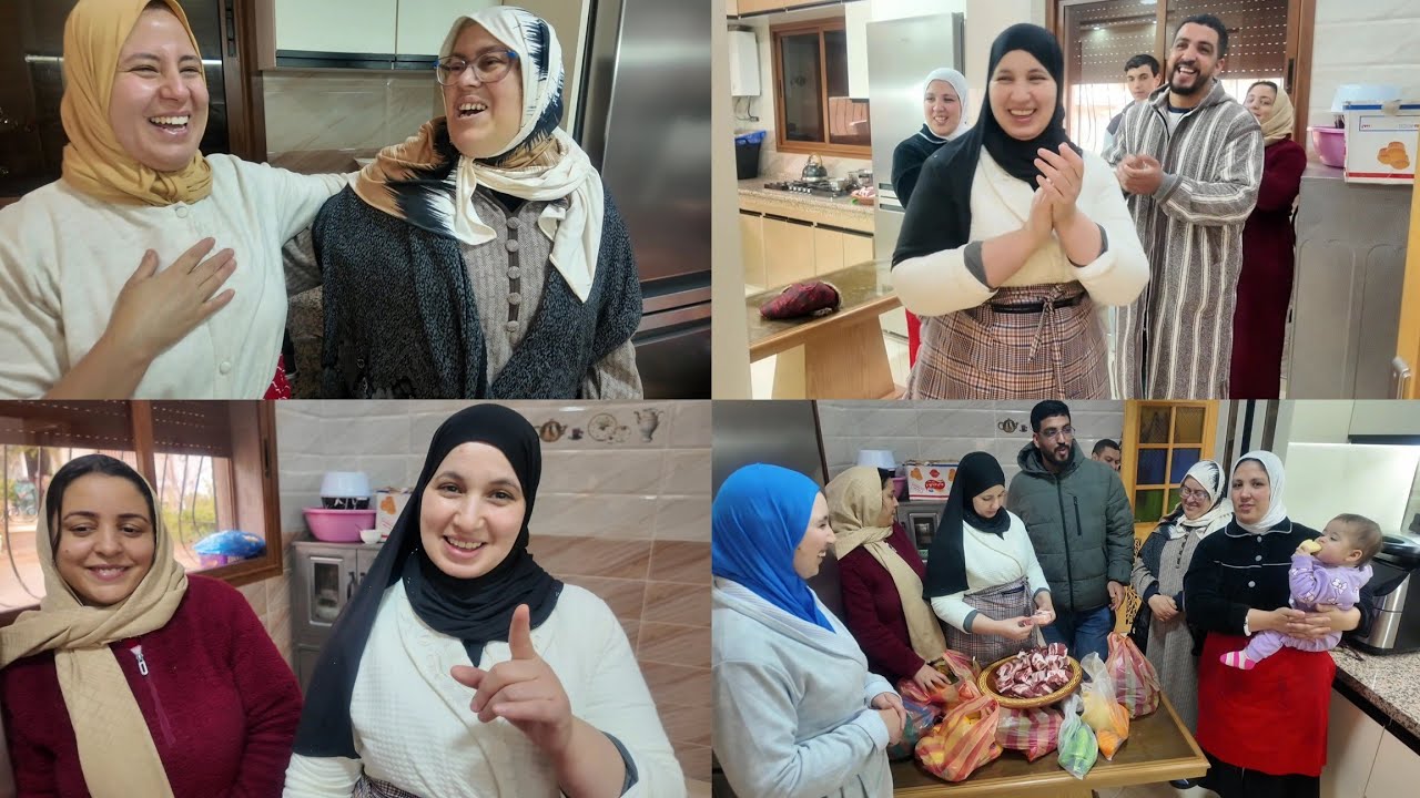 مفاجئة غير متوقعة🫣العائلة كاملة تجمعات او الهاد ليلة فرحات🤔عرييسات مي حليمة متوقعوهاش طاروا بالفرحة🥰