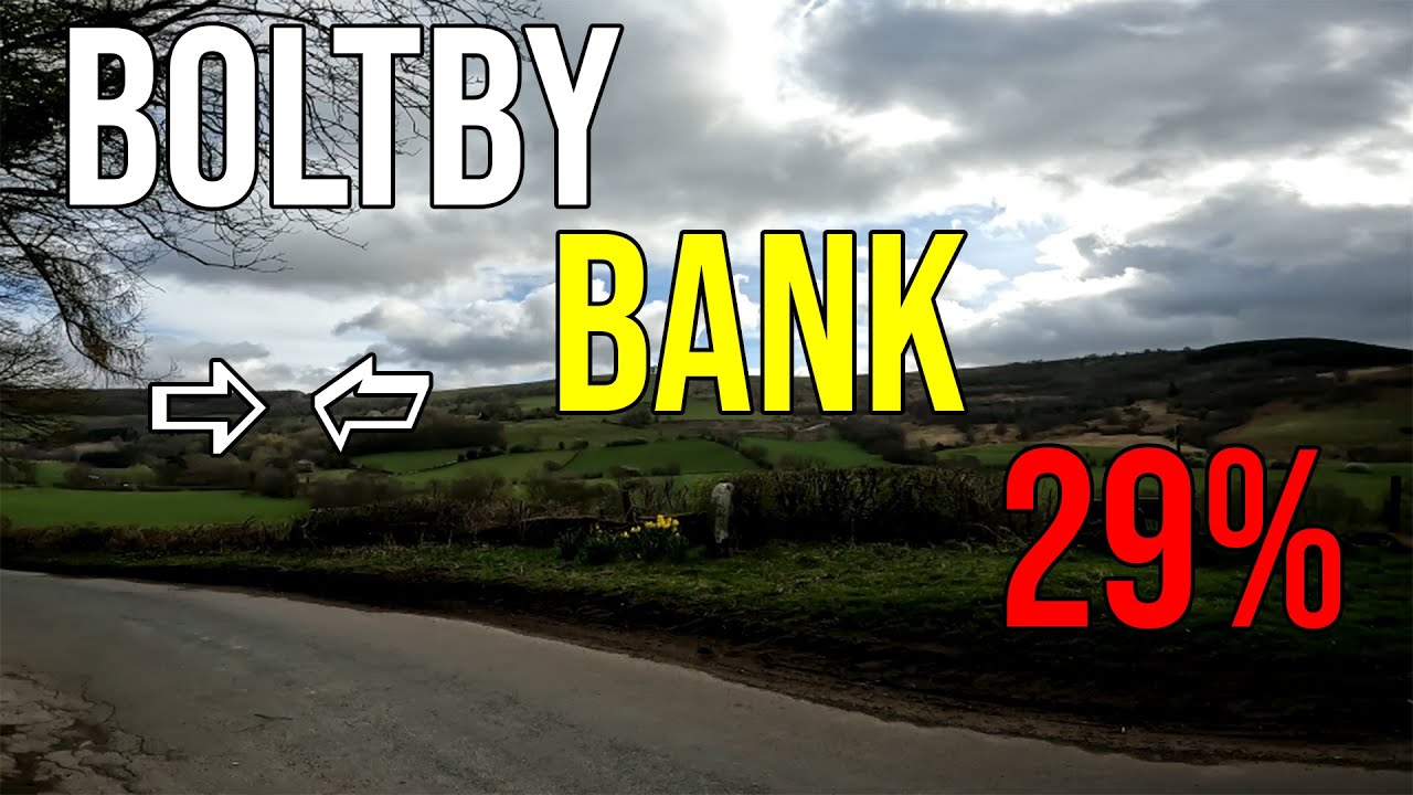 CYCLING VLOG #4 - 29% GRADIENT!! - BOLTBY BANK