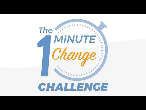 What Is One Minute Change? | Meditation Tip