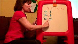 How to teach a child to read: blends and chunks