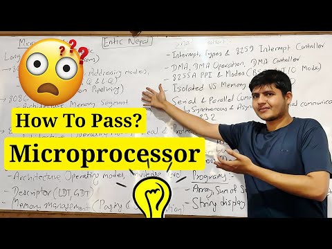 BSc.CSIT Microprocessor Important Topics for Board Exam || Microprocessor #csit #bca #exam #tu