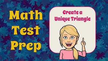 How Many Unique Triangles | 7.G.A.2 💚💙