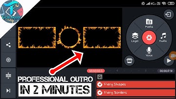 How To Make Cool Outro/End Screen Template On Android kinemaster editing || TechFreez