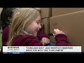 "Conclave kids" lead monthly food drive for West Side pantry