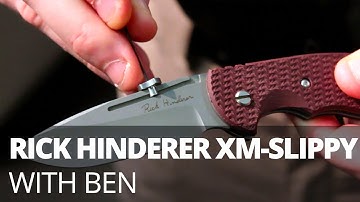 Rick Hinderer XM-Slippy slipjoint folder knife