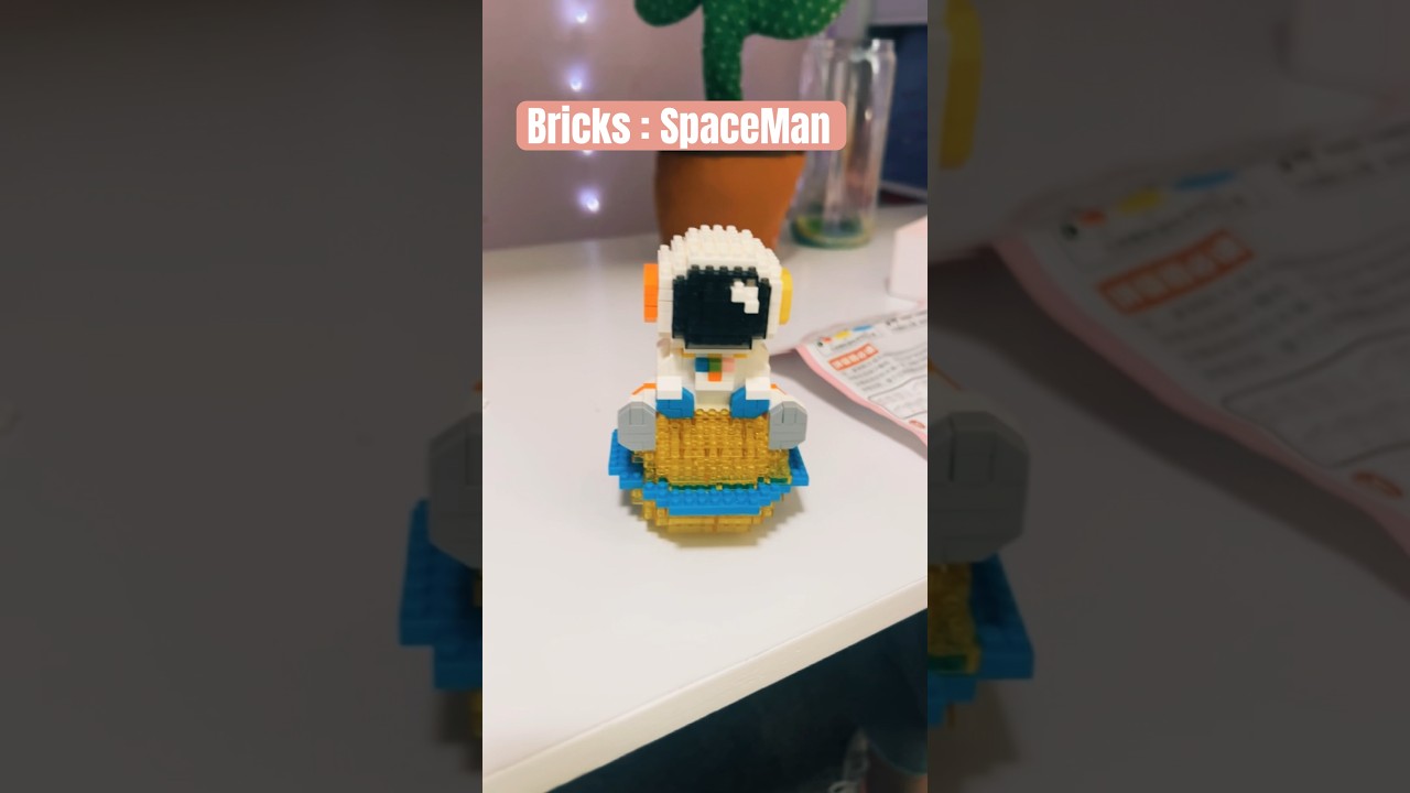 TEMU FIND! Cute bricks spaceman! ONLY $7 Use discount code:【com11333} 