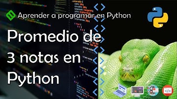 🔴 CALCULAR EL PROMEDIO DE 3 NOTAS en Python 🐍 Alumno Gana o pierde la materia | Ejercicios en Python