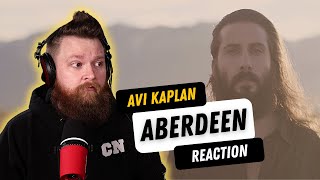 Reaction to Avi Kaplan - Aberdeen - Metal Guy Reacts