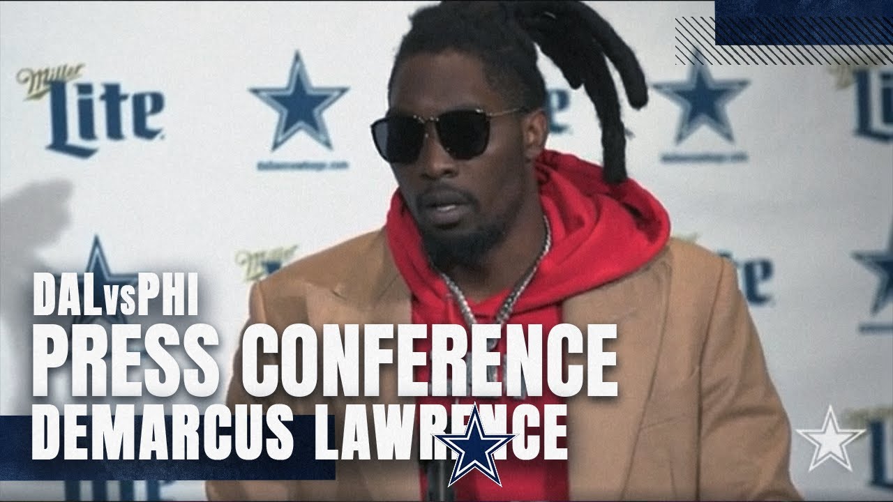 DeMarcus Lawrence Postgame Week 18 | #DALvsPHI | Dallas Cowboys 2021