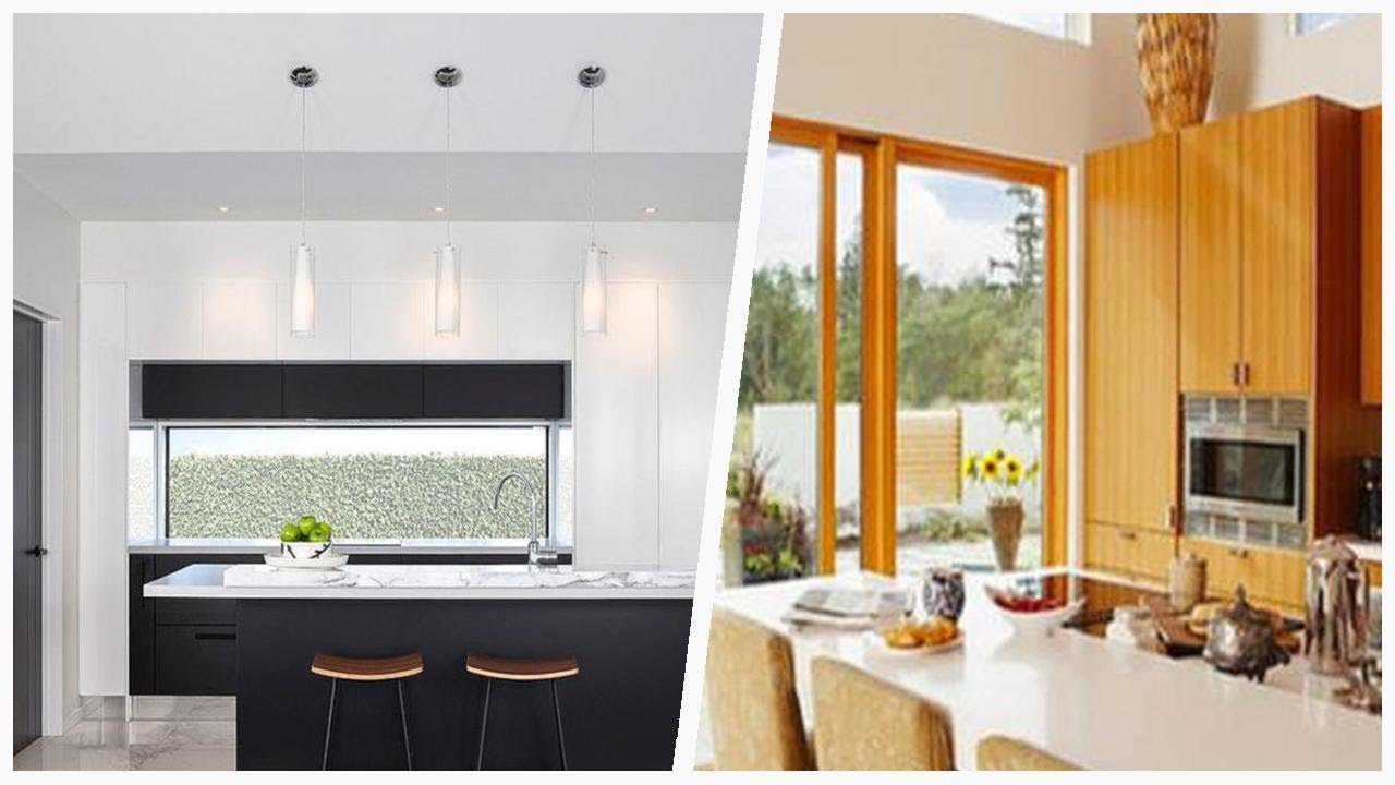 75 Porcelain Tile Kitchen With Window Backsplash Design Ideas You'll Love 🥰