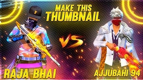 Free Fire Awesome 1v1 Thumbnail Tutorial || Free Fire Thumbnail Tutorial - Garena Free Fire 🔥#viral