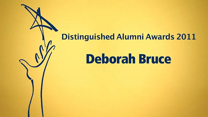 Deborah Bruce Distinguished Alumni 2011