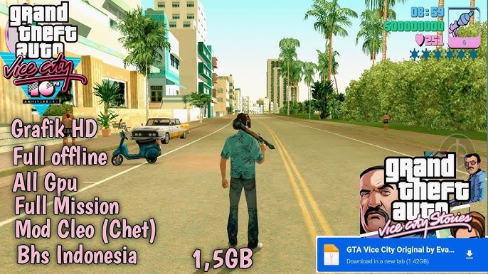 Grand Theft Auto: Vice City APK + Mod 1.12 - Download Free for Android