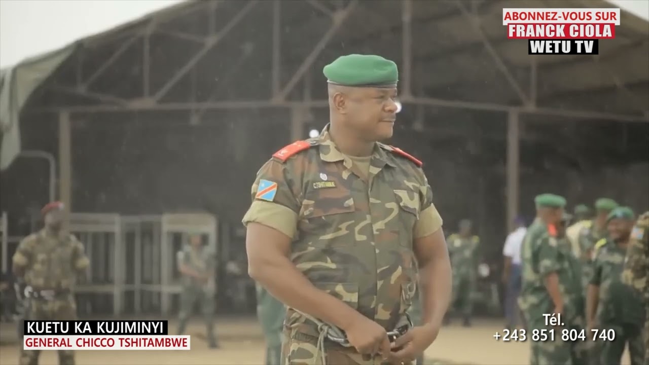 #CONGO:LA VISITE DU GÉNÉRAL MAJOR  CHICCO TSHITAMBWE A KITONA|DELTA FORCE
