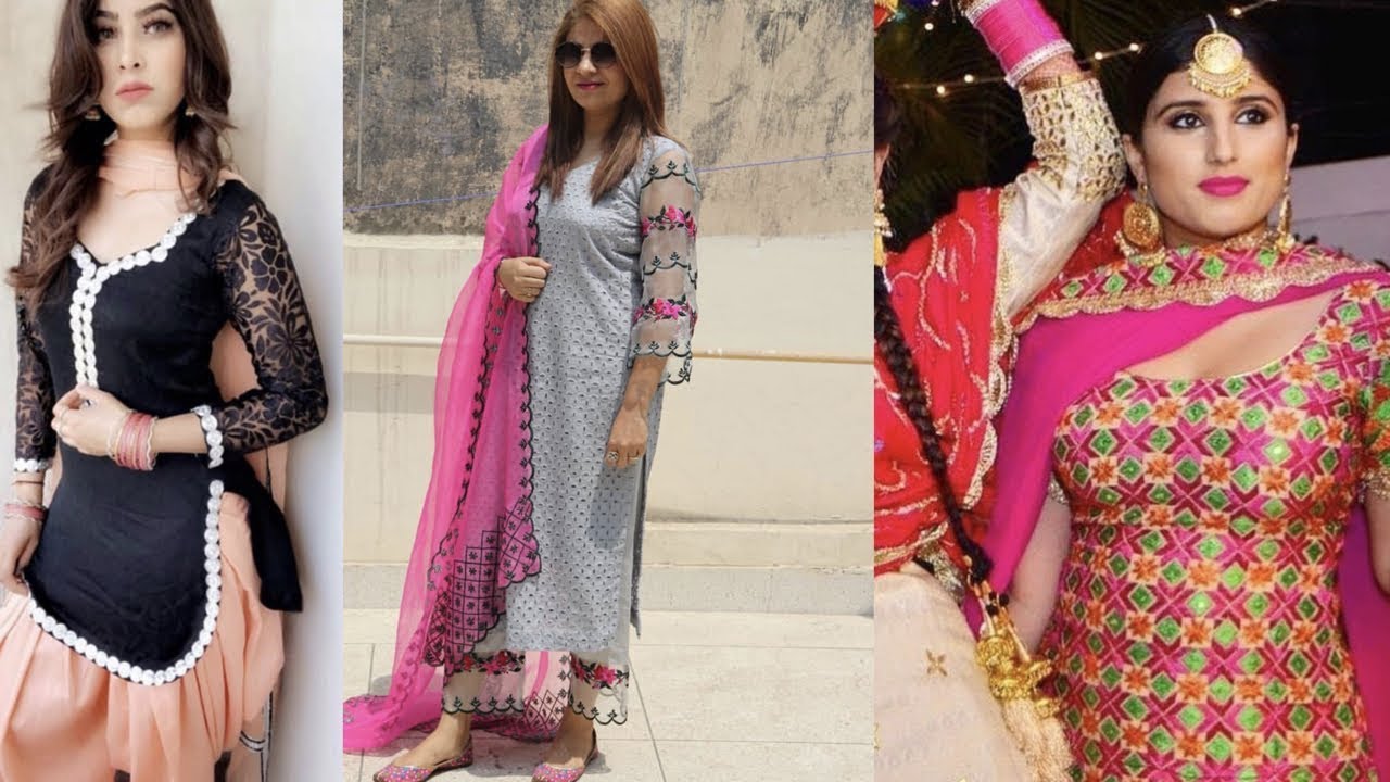 Latest punjabi suits Punjabi suits trending on instagram Kaur Trends YouTube