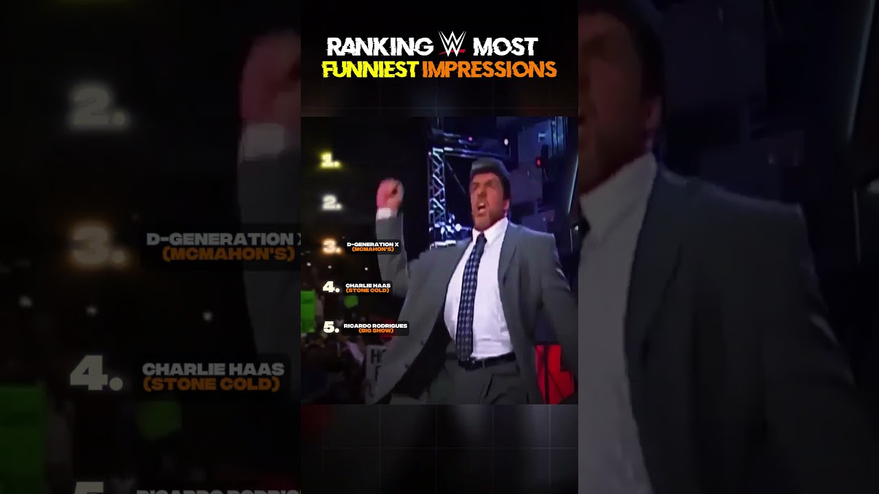 The Funniest WWE Impressions Ever