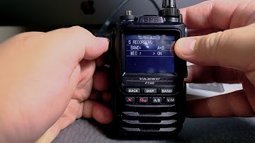 Yaesu FT3D Record Settings