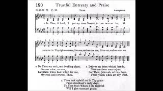 In Thee, O Lord I Put My Trust (Leaf)
