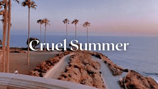 cruel summer | taylor swift ( slowed + reverb ) Resimi