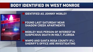 Body found in West Monroe identified as person of interest in death of Florida man