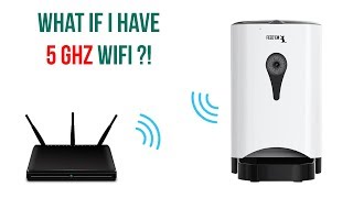 What if you use 5ghz WiFi network? | Smart Pet Feeder by FEED'EM