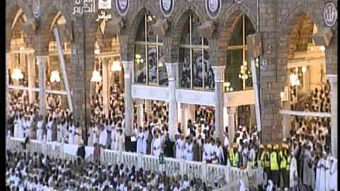 بكاء إمام الحرم الشيخ الجهني بعد تلاوة خاشعة