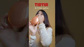Trying TIRTIR AI makeup cushion 😋 #tirtircushion #lipbalm #koreanskincare #kbeauty #indian #tirtir