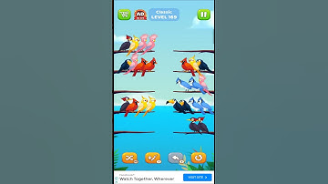 Bird Sort Puzzle l Classic Level 169 l Bird Sort Color Puzzle l Bird Sort Puzzle Challenge - Birds