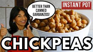 Instant Pot Chickpeas (Garbanzo Beans) | No Soaking Needed!