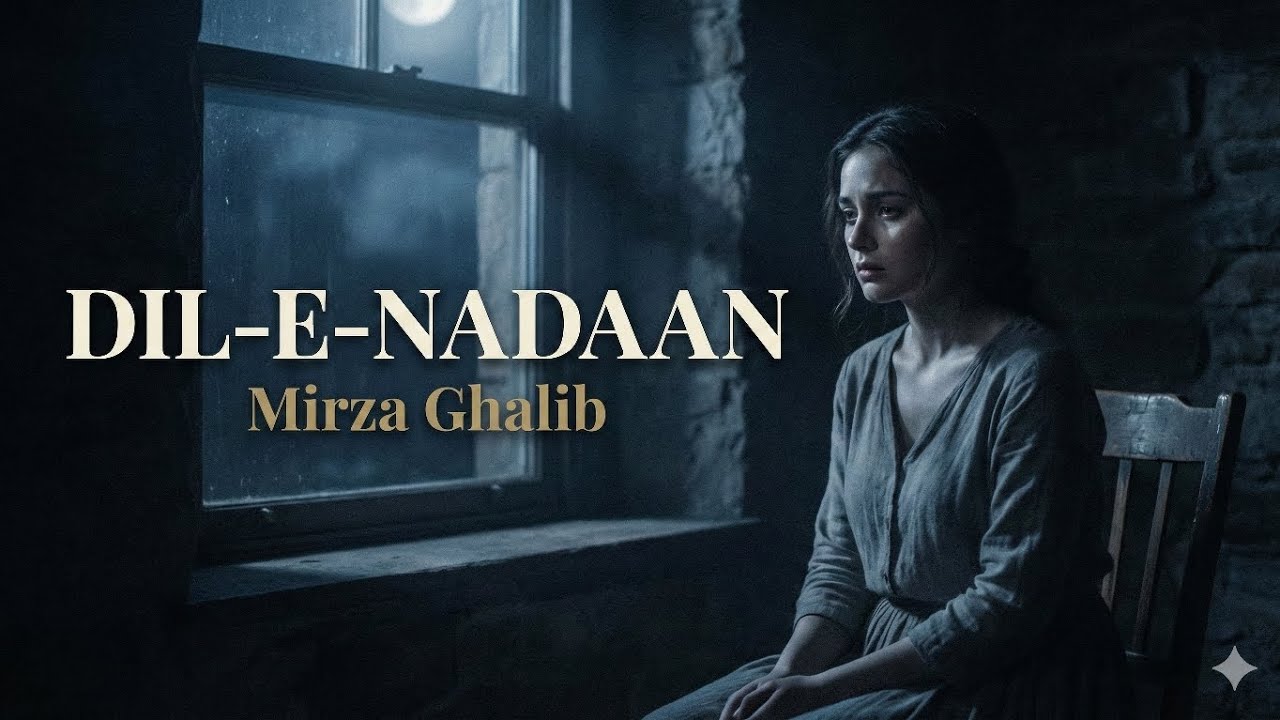 Hua kya hai | Mirza Ghalib | A Ghazal of Pain, Love & Questions