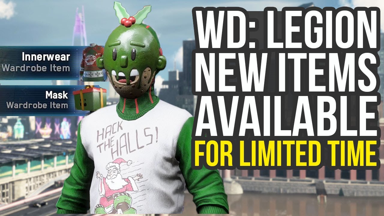 Special Outfits Masks Available For Limited Time In Watch Dogs Legion Watch Dogs Legion Masks Youtube